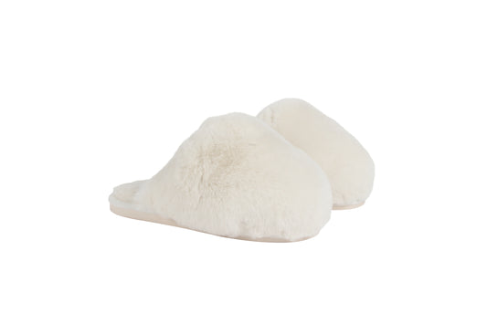 Park City Super Plush Slipper Assorted 12 Pack Cream