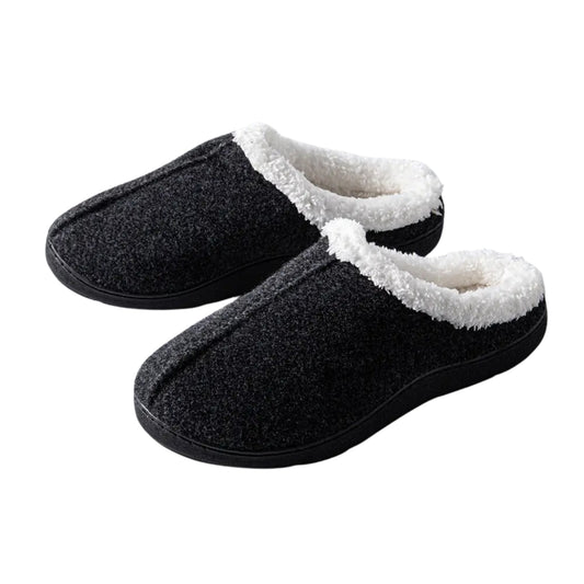 Kodiak Men's Slipper - Felted Assorted 12Pk Heathered Charcoal