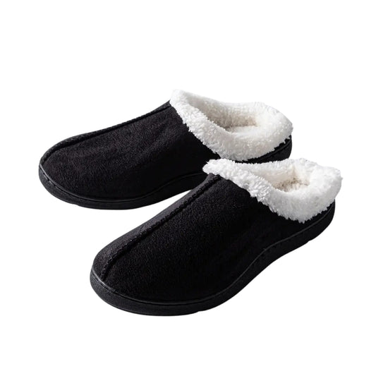 Kodiak Men's Slipper - Faux Suede Assorted 12Pk Black
